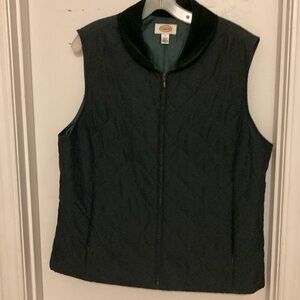 Eddie Bauer Women's Black Quilted Vest